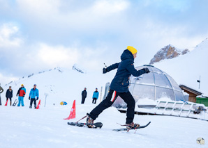 Winter games in Adelboden
