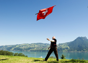 Alpine games in central Switzerland