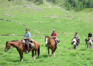 Through the Ticino on horseback