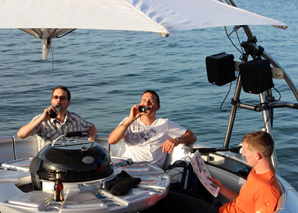 Barbecue on Lake Constance