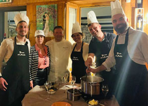 Risotto team cooking - the challenge
