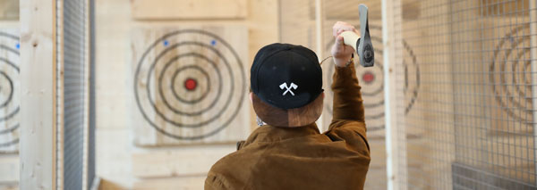 Axe throwing in the Lausanne area