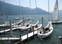 Sailing on Lake Maggiore
