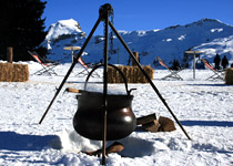 Wintergames in in central Switzerland
