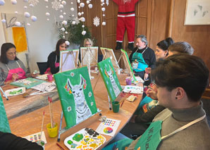 Creative team building - painting workshop