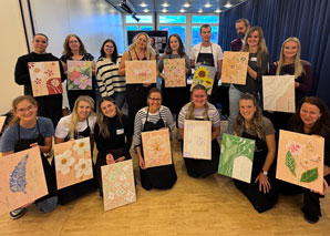 Creative team building - painting workshop