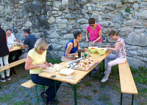 Cuisiner dans la nature en Suisse centrale