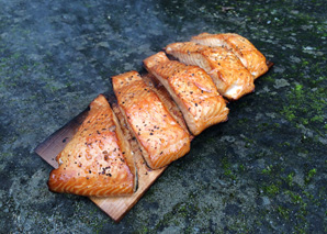 Cooking over the fire at a traditional oven house