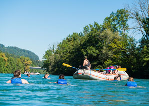 Descente sur l'Aare de Thoune à Berne