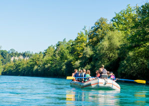 Descente sur l'Aare de Thoune à Berne