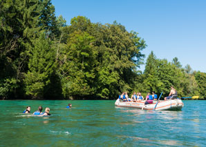 Descente sur l'Aare de Thoune à Berne