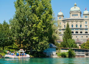 Aare river trip Thun – Bern