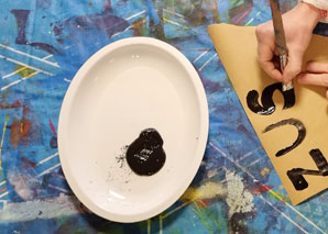 Action Painting comme événement d'équipe