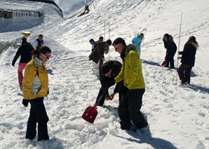 Winter games in Adelboden