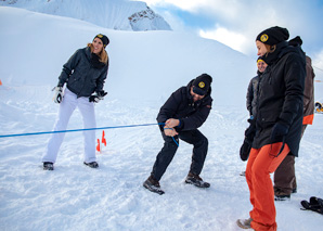 Winter games in Adelboden