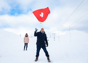 Winter games in Adelboden