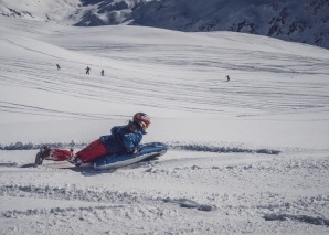 Airboard-Erlebnis mit Schneeschuhlaufen