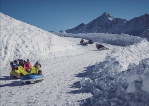 Airboard-Erlebnis mit Schneeschuhlaufen