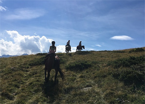 Auf dem Pferderücken durchs Tessin