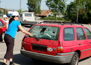 Rupture de voiture en équipe