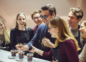 Atelier de barista à St-Gall