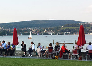 Sommerparty mit BBQ am Zürichsee