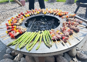 Cuisiner à l'extérieur en Emmental