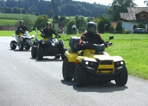 Panoramatour auf dem Quad
