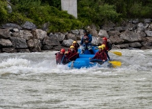 Rafting in Valais
