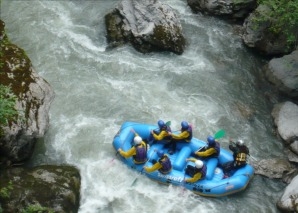 Rafting sur la Sarine