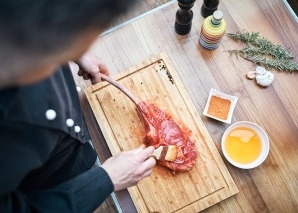 Winter barbecue course with wine tasting