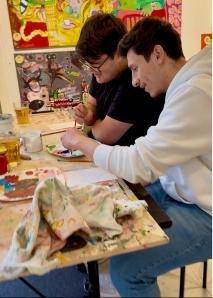 Temps mort de vache à l'atelier : histoires de Burgdorf, écouter, s'arrêter, peindre