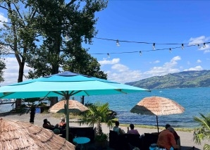 Flossbau am Thunersee