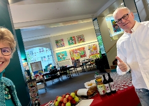 Temps mort de vache à l'atelier : histoires de Burgdorf, écouter, s'arrêter, peindre
