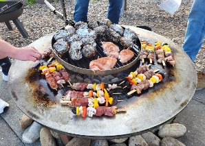 Outdoor-Kochen im Emmental