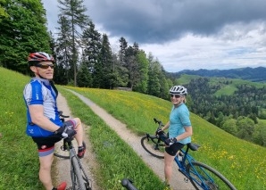 Gravel biking in the Emmental