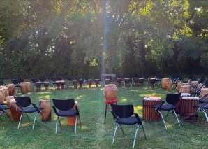 Trommeln zur Teambildung