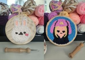 Punch Needle: Connected by Thread