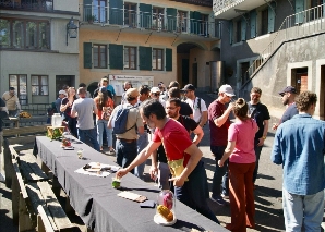 Randonnée viticole, dégustation et jeu de devinettes au bord du lac Léman