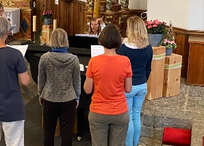 Jodler ensemble en équipe