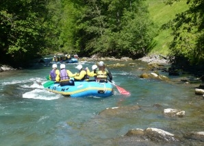 Rafting sur la Sarine