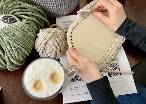 Häkelkörbe herstellen bei Brunch oder Apéro riche