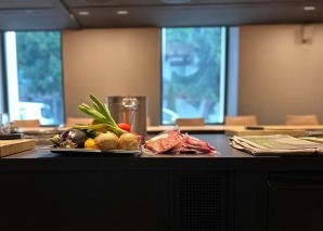 Team cooking course at a restaurant in Biel