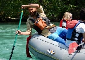 Dinghy trip on the Aare from Thun to Bern