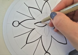 Mandalas gestalten im Team