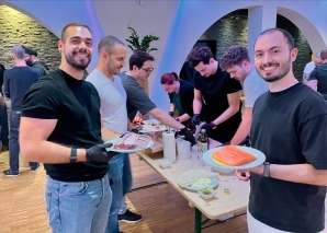 Winter barbecue course with wine tasting