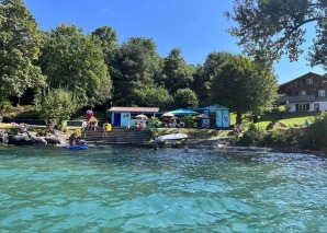 Flossbau am Thunersee