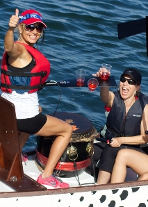 Événement de bateau-dragon sur le lac de Constance