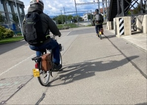 Velosolex tour through the Seeland region