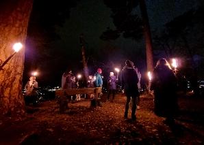 Randonnée guidée aux flambeaux à Berne, le long de l'Aar
